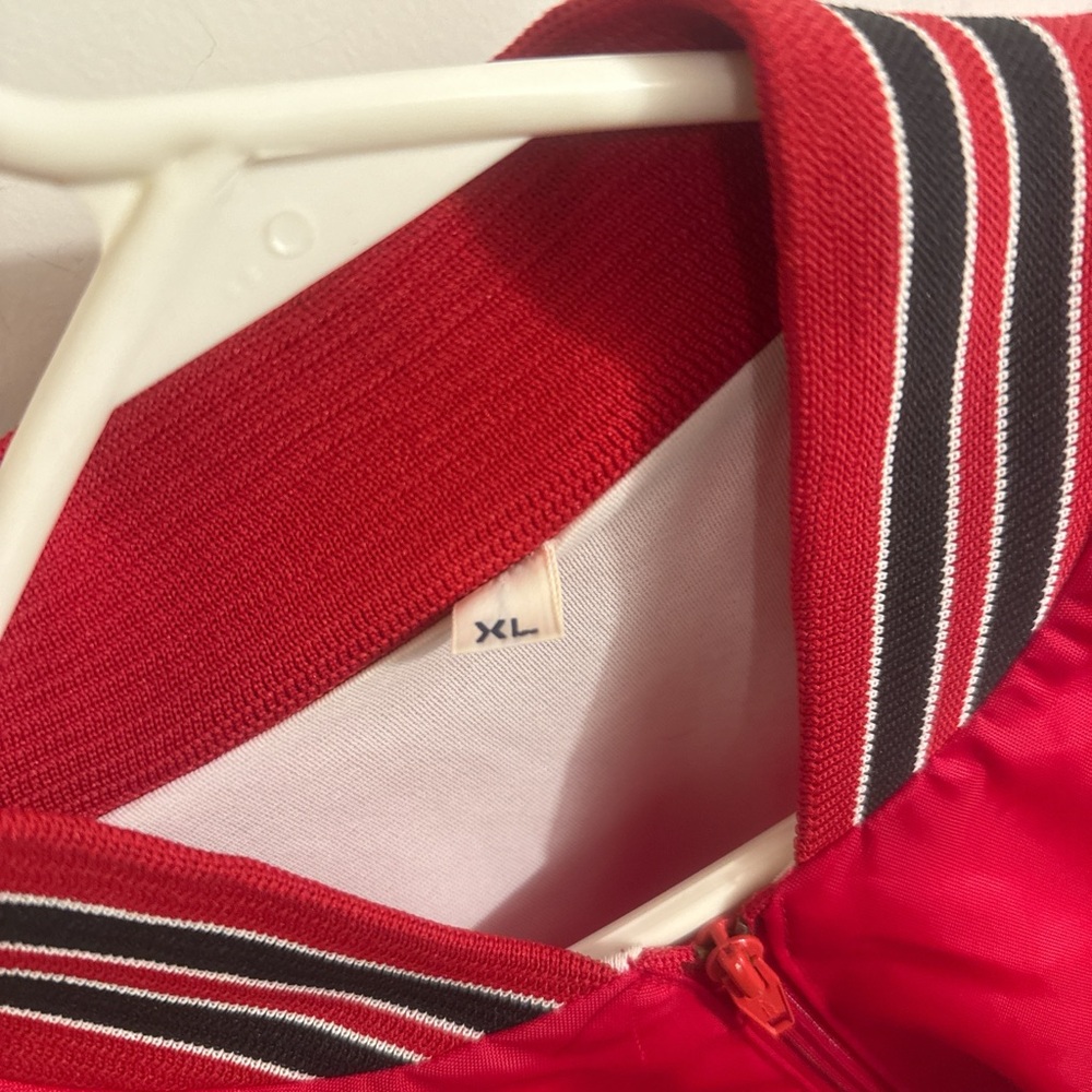Vintage Chicago Bulls Quarter Zip Warm Up Jacket - Picture 3 of 4